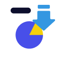 Less technical debt icon